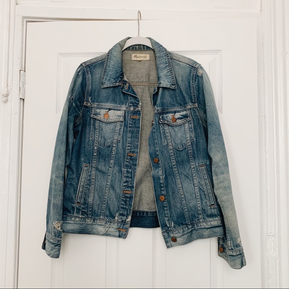 Madewell Boxy Jean Jacket | M